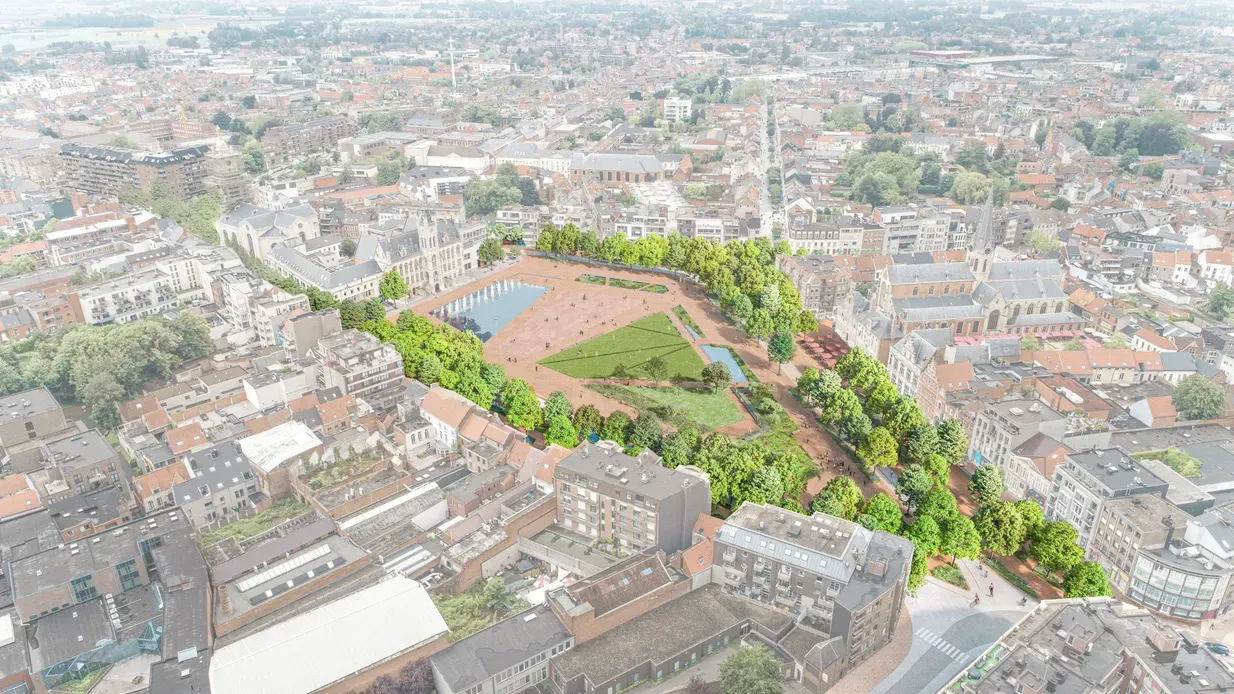 render van de omgeving